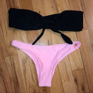 Bikini top and bottom size small